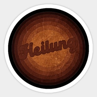 Heilung - Vintage Style Sticker